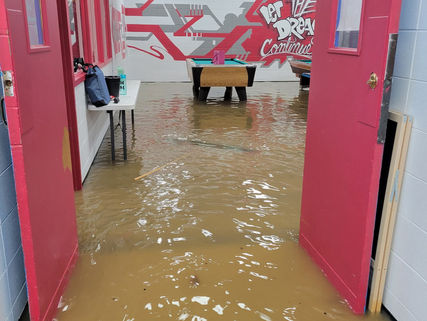 Flooding Forces Evacuation at Boys & Girls Club of Sequoyah County
