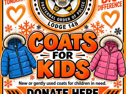 Sallisaw FOP Lodge 148 Launches Coats for Kids Drive