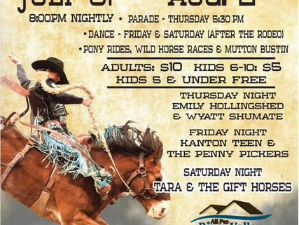 The 81st Annual Sallisaw Lions Club Rodeo Saddles Up for Three Nights of Thrilling Entertainment