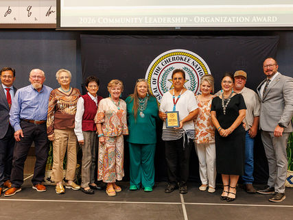 Muldrow Cherokee Community Organization Honored by Cherokee Nation during Annual Holiday Awards Ceremony