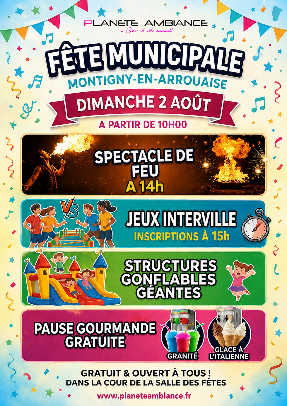 FÊTE MUNICIPALE