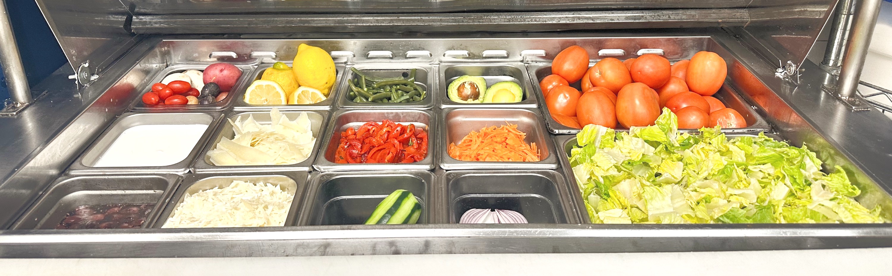 Arranged Food and Objects