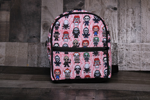 horror mini backpack Trick R Treat Halloween Michael Myers Mini-Backpack EE