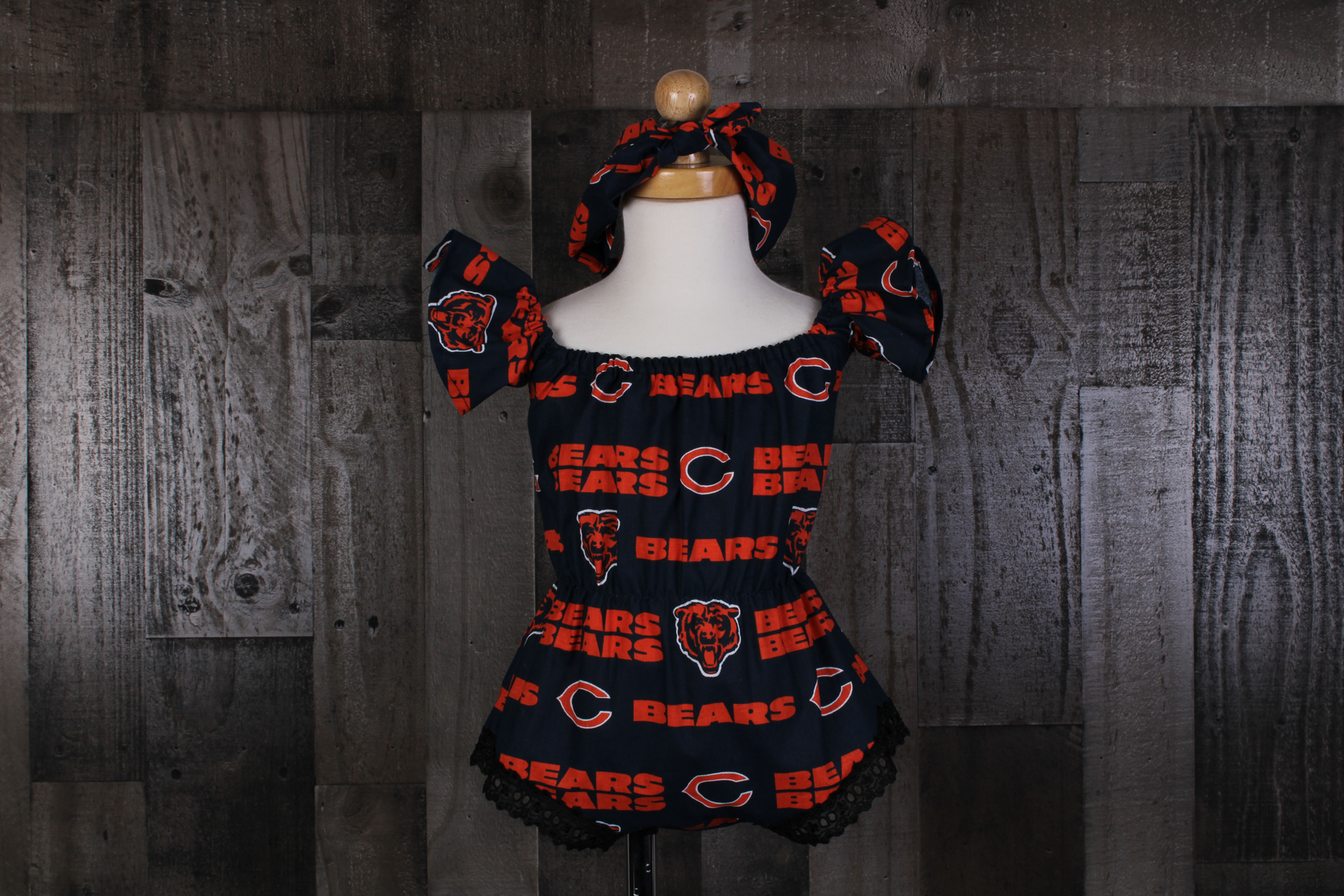 Chicago Bears Baby Romper