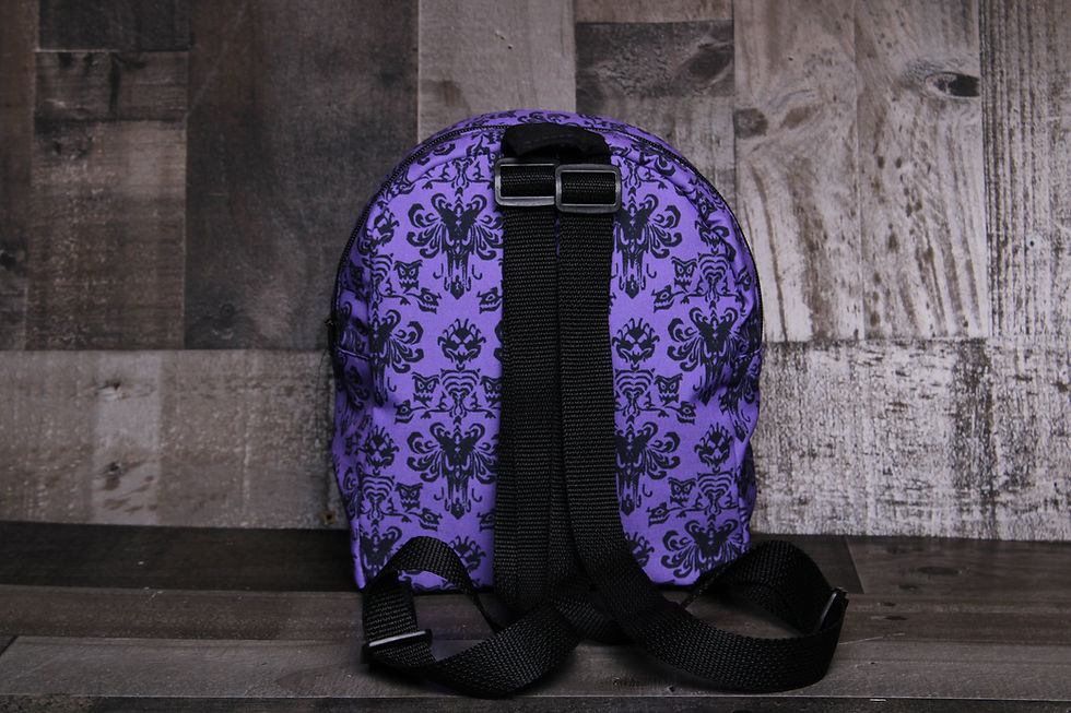 Thumbnail: Haunted Mansion Mini Backpack,Mini Back pack Halloween,mini bag pack terror