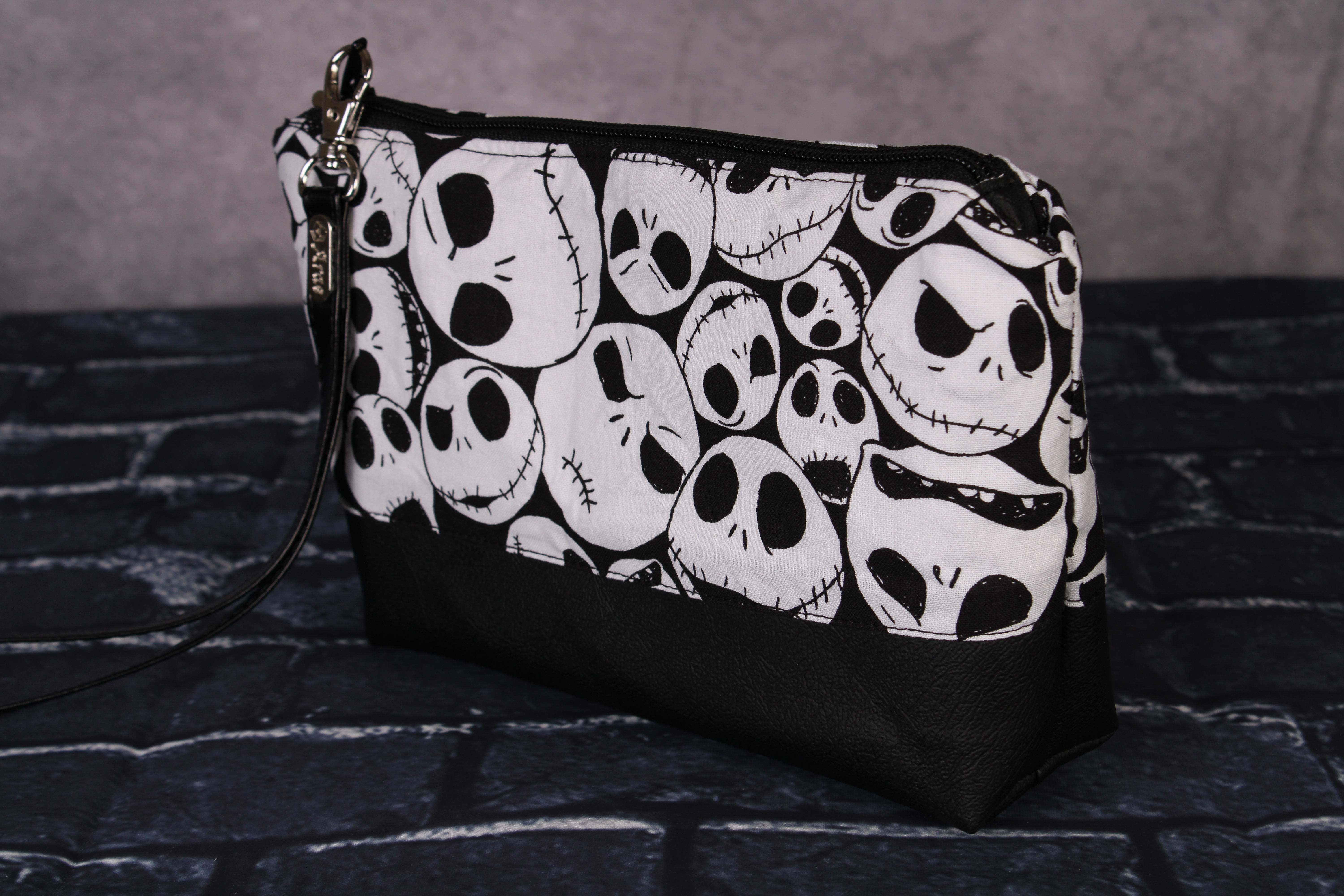 Jack Skellington Makeup Bags