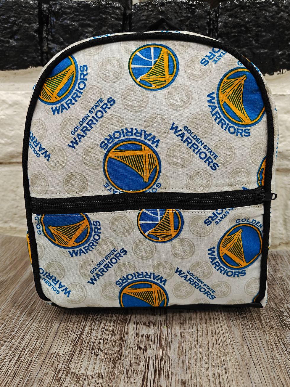 Thumbnail: Mini Bag Pack Golden State. Mini Bag Pack Warriors .Mini Bag Pack Custom Made.