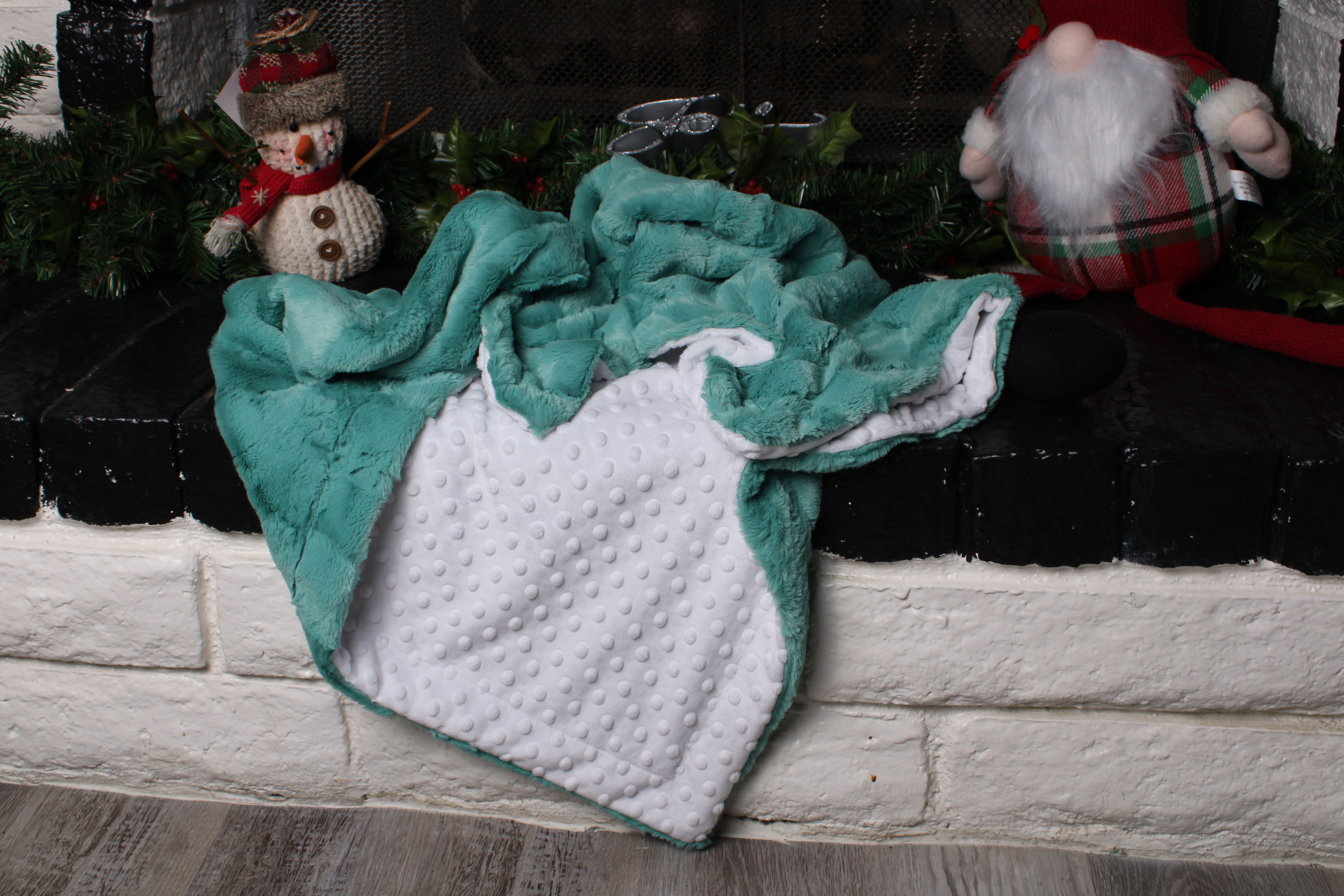 Teal Baby Blanket