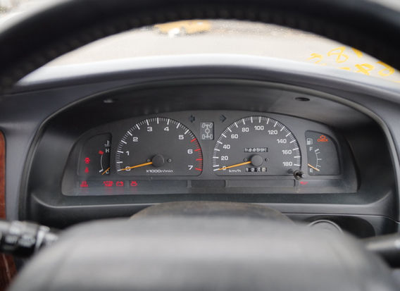 Toyota Hilux Surf interior automatic JDM SUV clean cabin