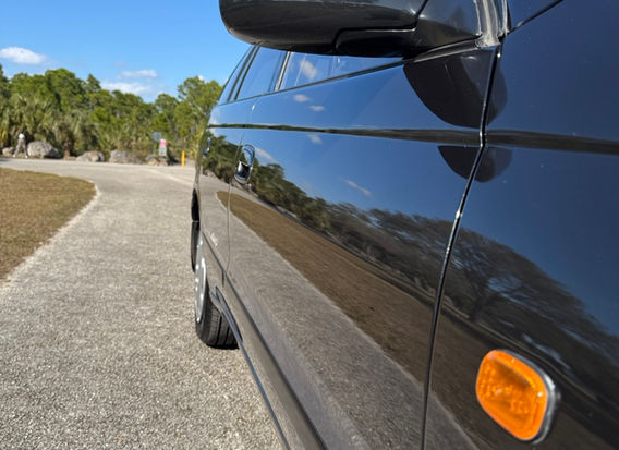 1994 Toyota Caldina TZ 4WD JDM wagon side profile black gray two tone