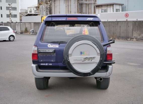 Toyota Hilux Surf SSR-G Wide rear view JDM import SUV original paint