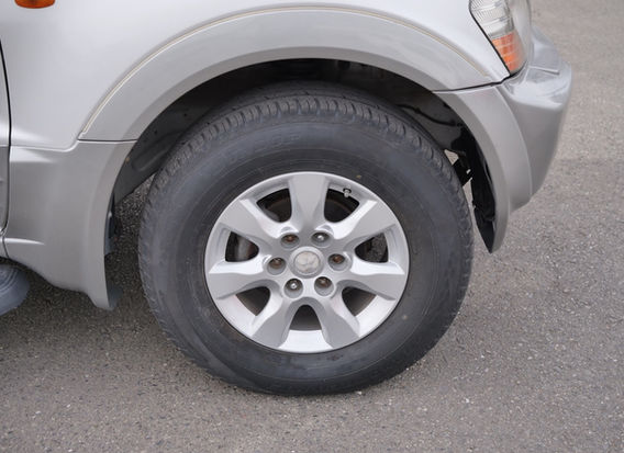 2000 Mitsubishi Pajero Long Super Exceed side profile body on frame SUV USA