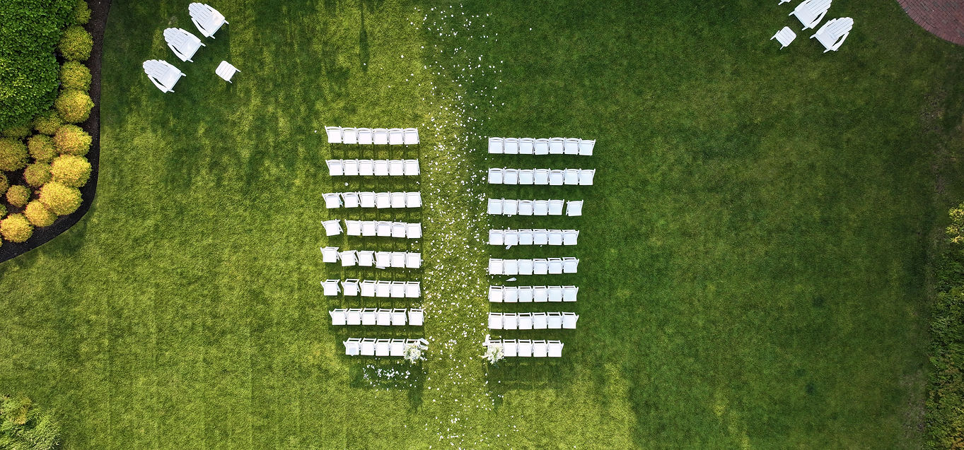 wedding drone aerial photos videography