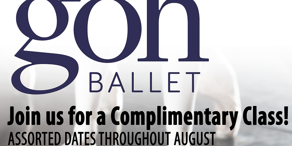 Free Trial Classes at Goh Ballet Bayview