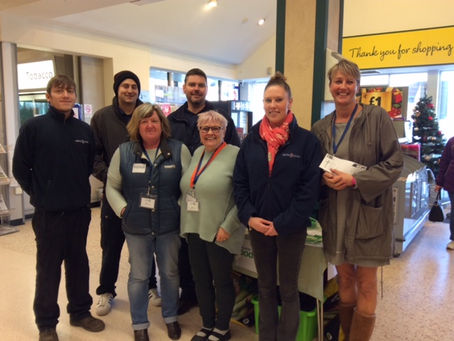 Support and Charity work within the local community