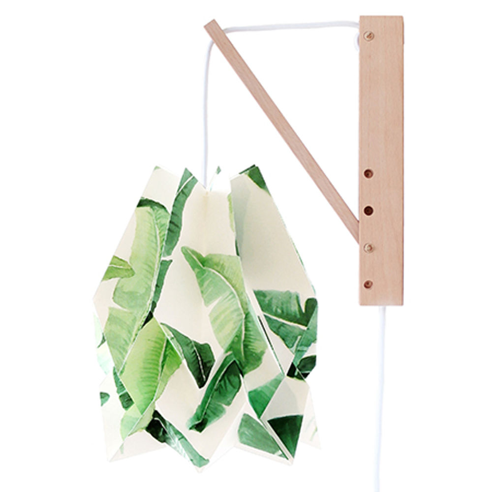 Applique Murale LED Papier 'Ner' 2M Blanc/Inter Tropical