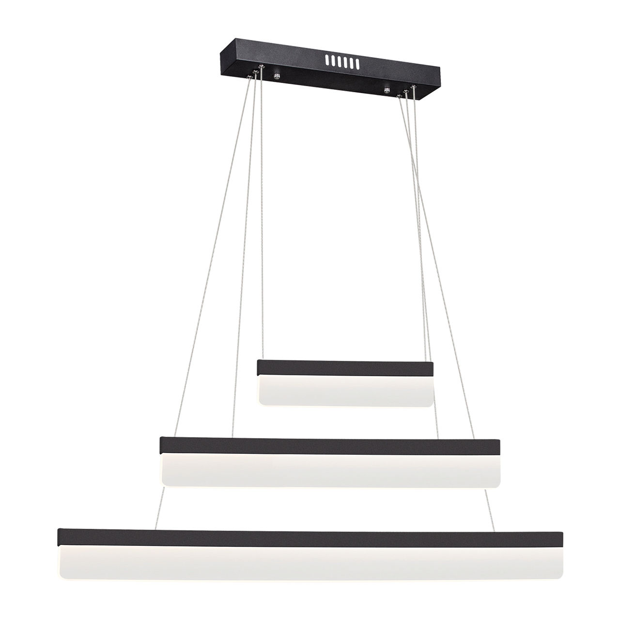 Suspension LED 'Moncy' 36W 2520Lm Métal_Acrylique