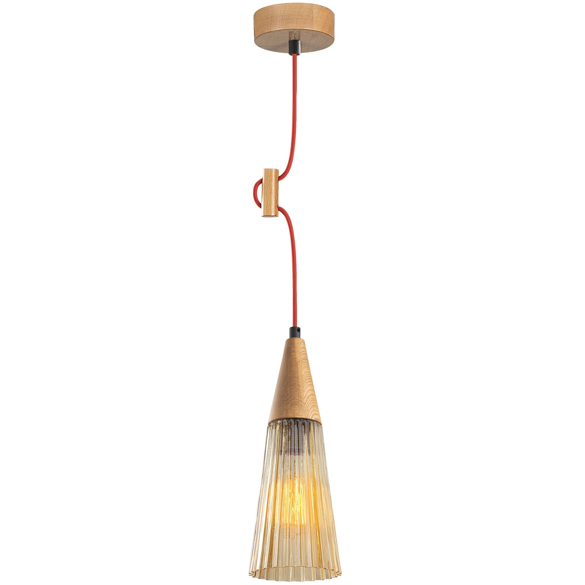 Suspension LED 'Turcey'912' Noir 1 xE27