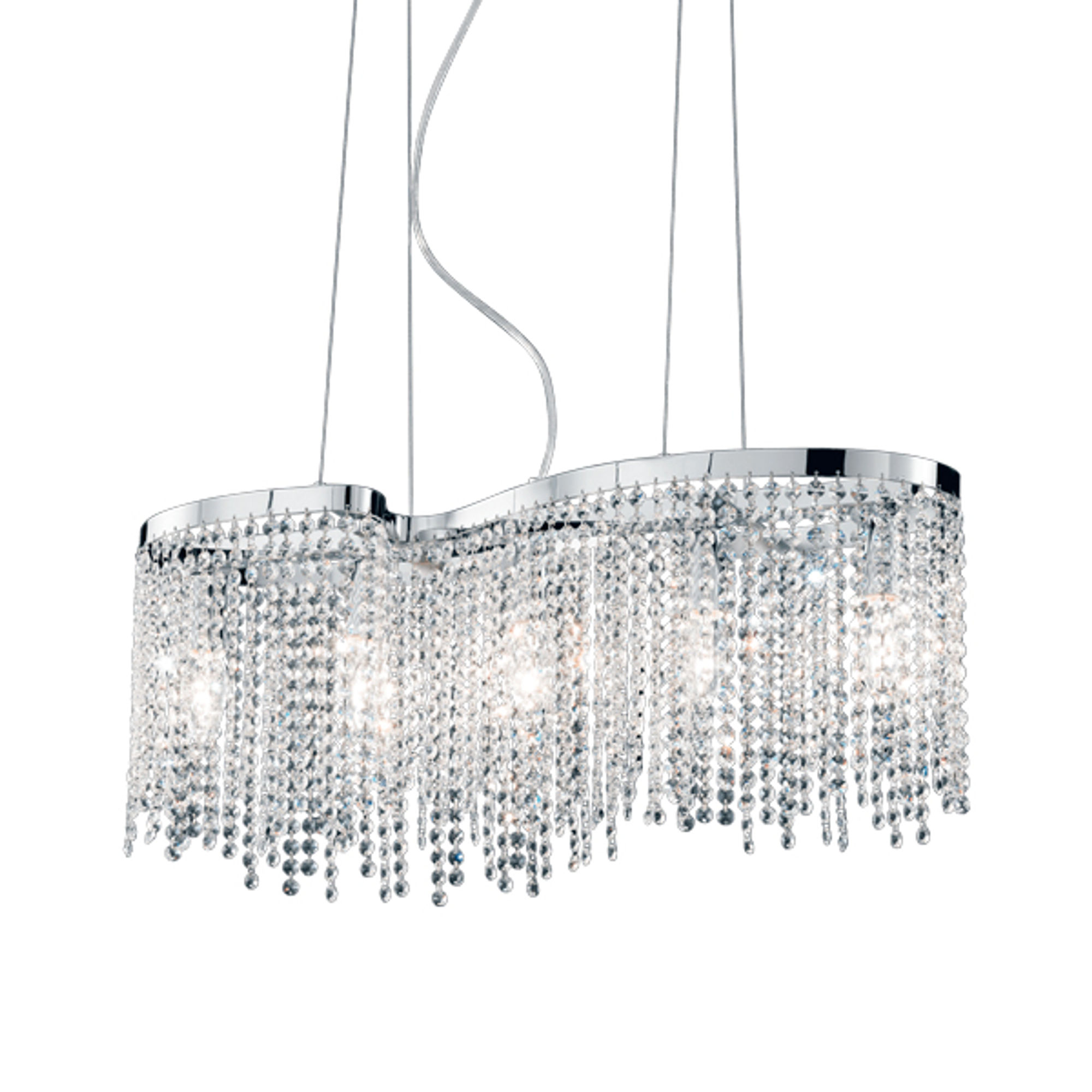 Suspension LED 'AURORA' 5 xE14 Ampoules Non Fourni