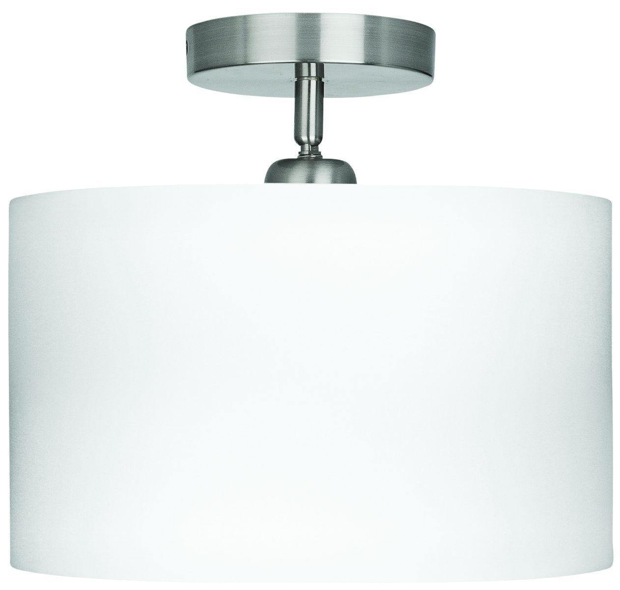 Plafonnier LED 'L'étaux'Hudimesnil' 'Crupilly' 12cm/Abat Jour 32x20cm