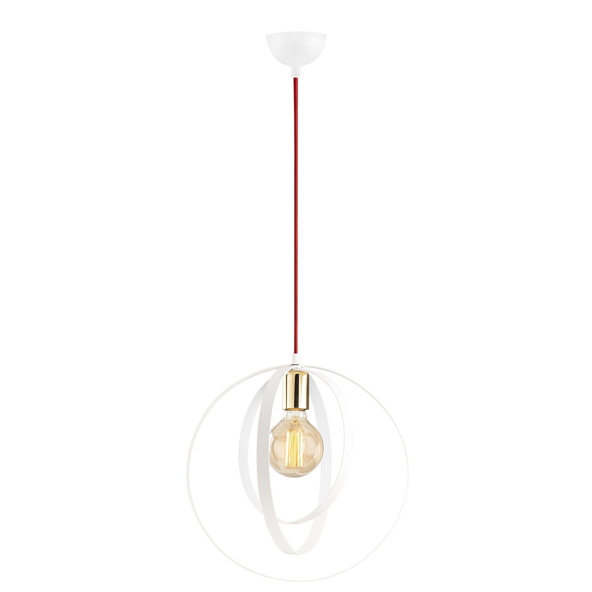 Suspension LED 'Hermin' Blanc 1 x E27