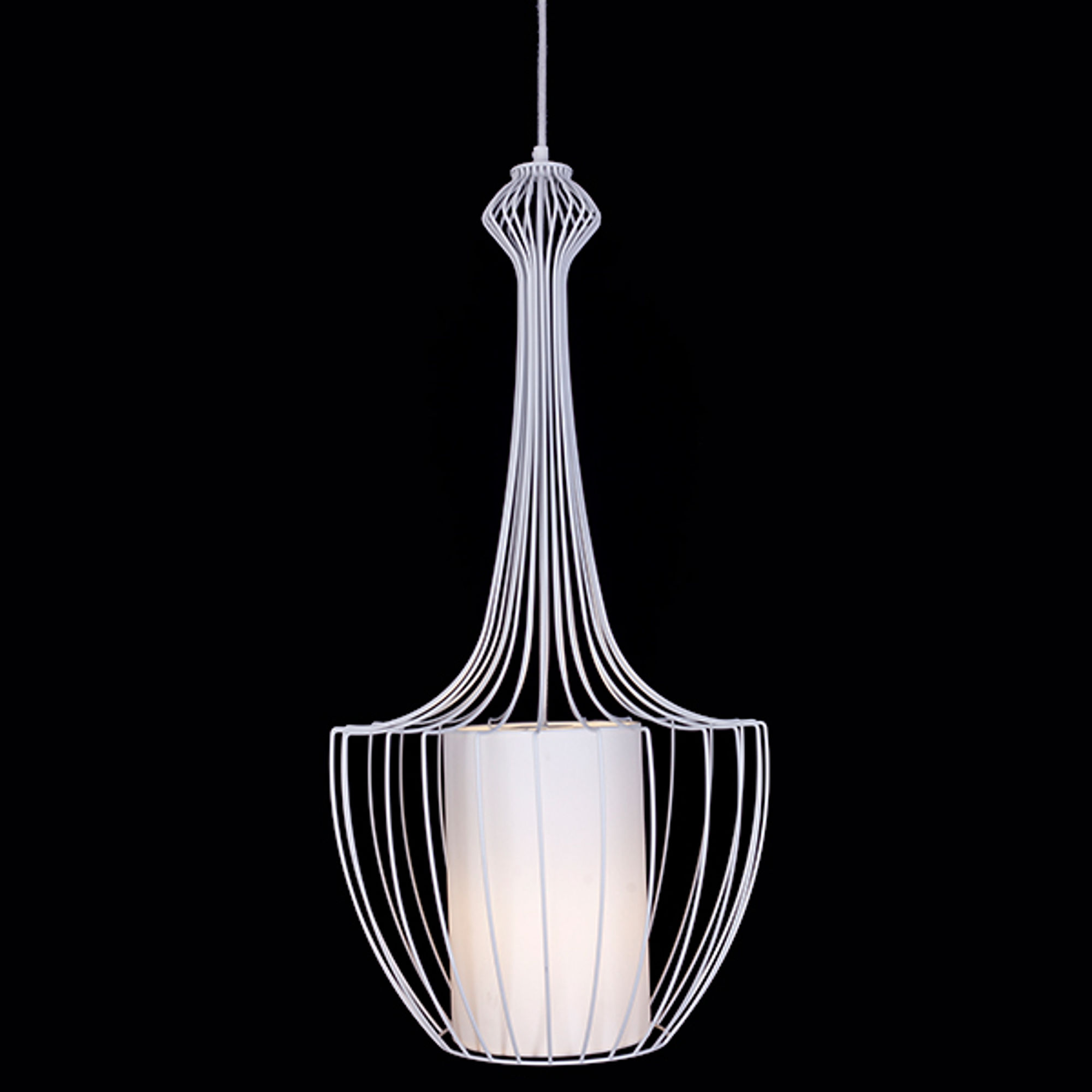 Suspension LED 'Ledeuix' Blanc 1 xE27