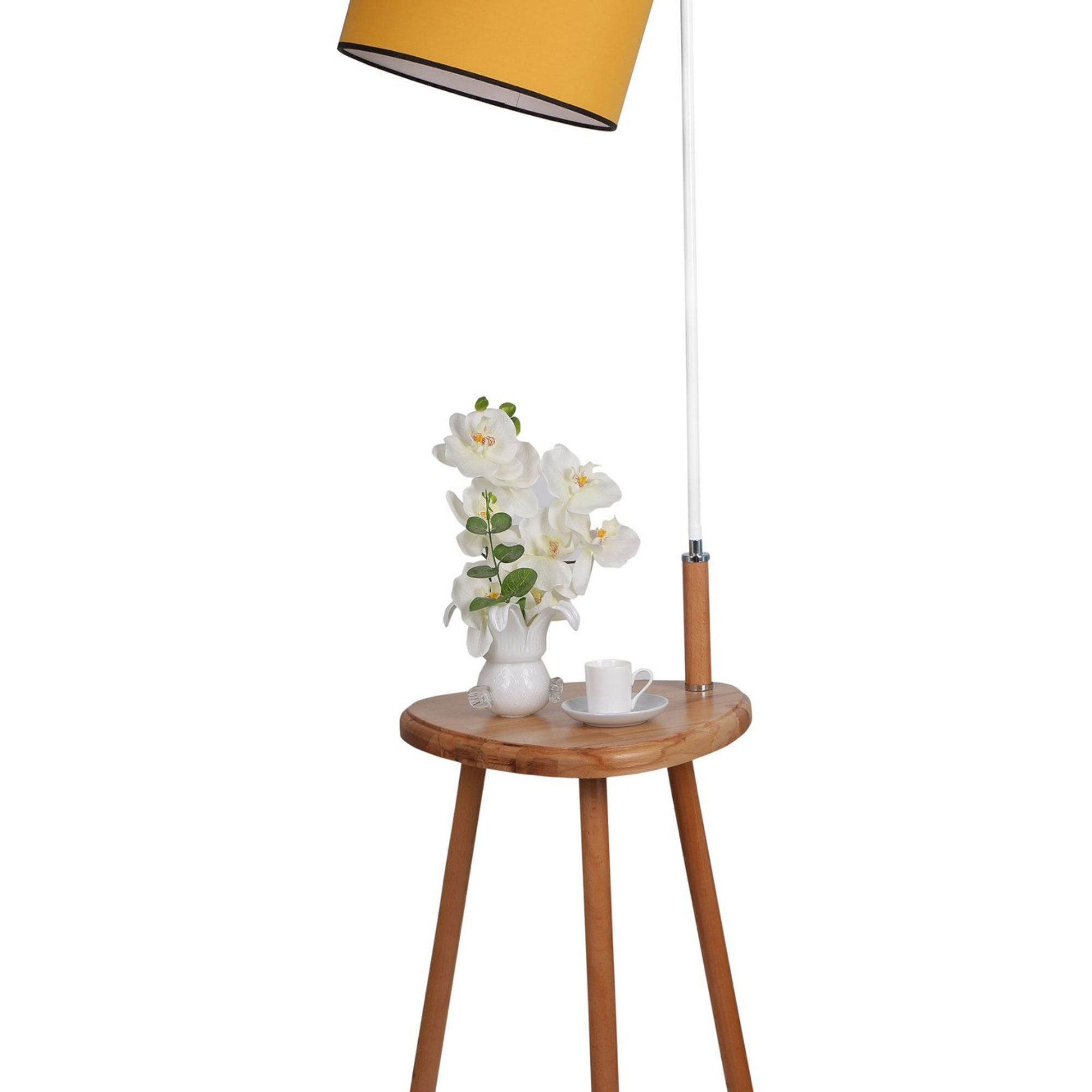 Lampadaire LED 'Bomy 04'Mostaza 1 xE27