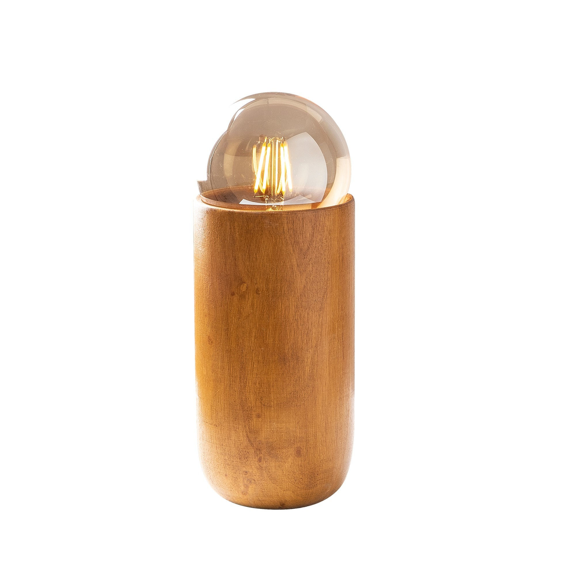 Lampe De Table 'Magnien' 130' Bois 1 xE27