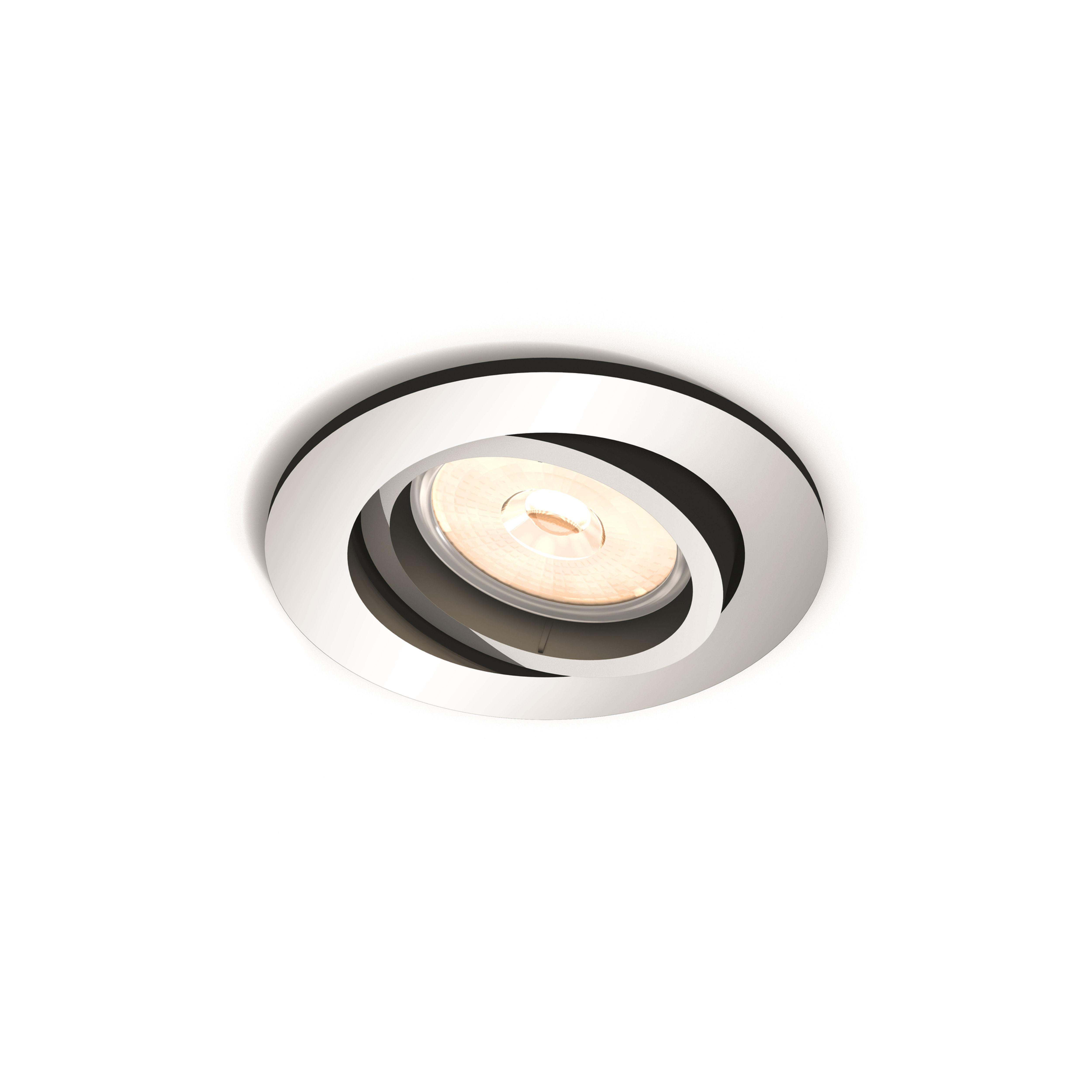 Collerette/Spot Encastré Philips 'Donegal' Rond Chromé GU10
