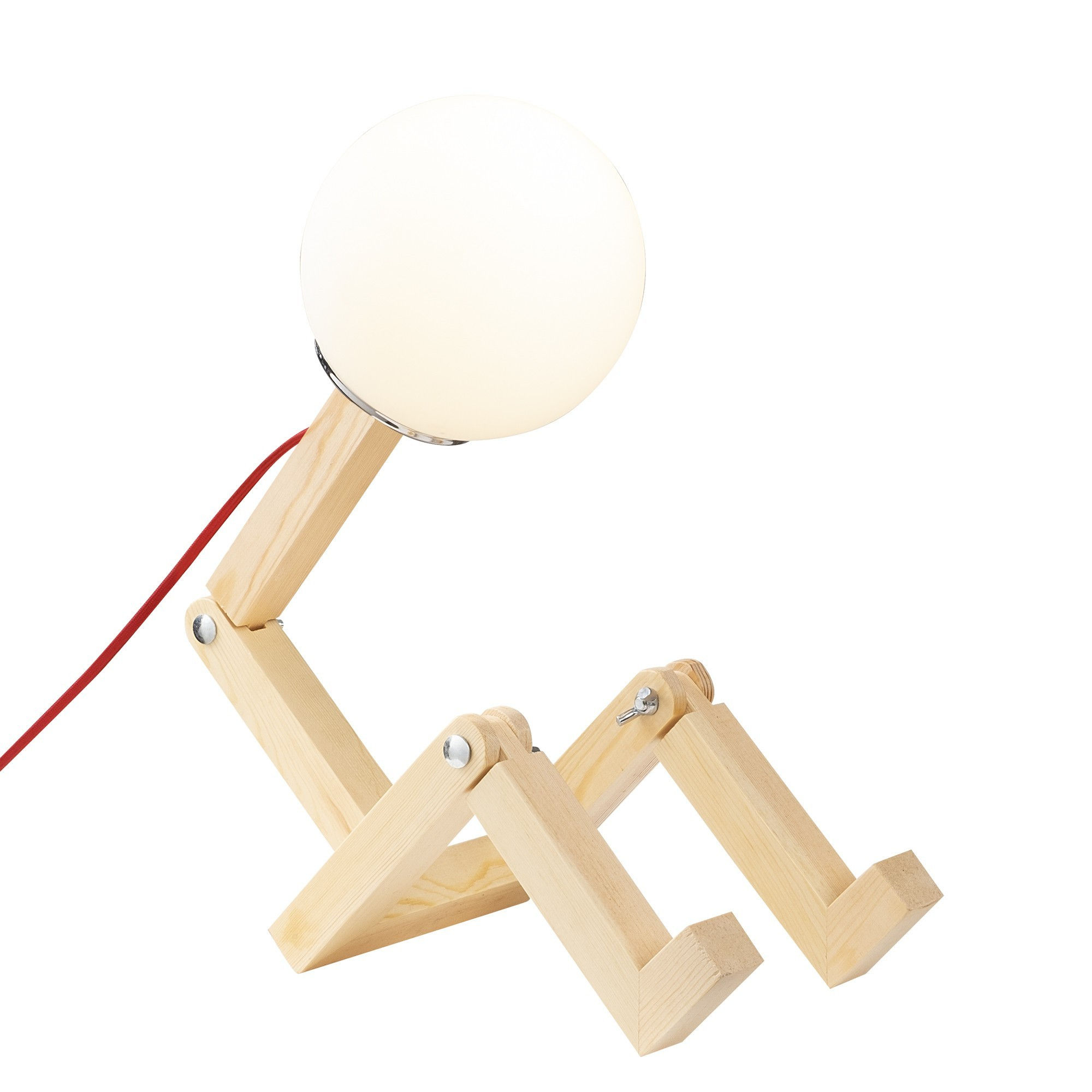 Lampe De Table 'Vertault'34'Blanc Neutre 1 xE27