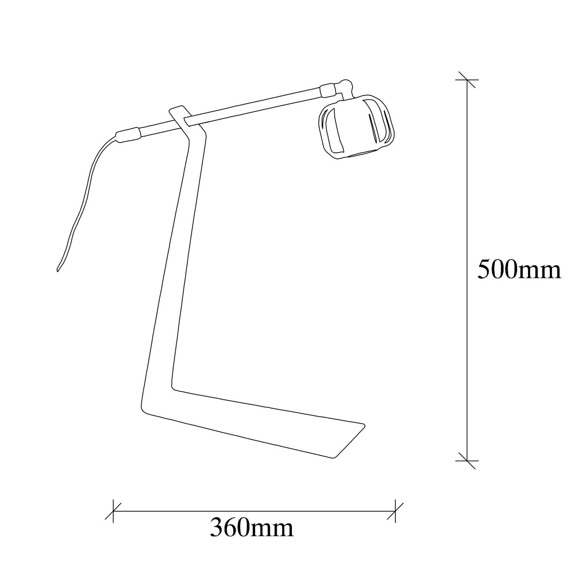 Lampe De Table 'Bellebrune' 752' Blanc/Or/Rouge 1 xE27