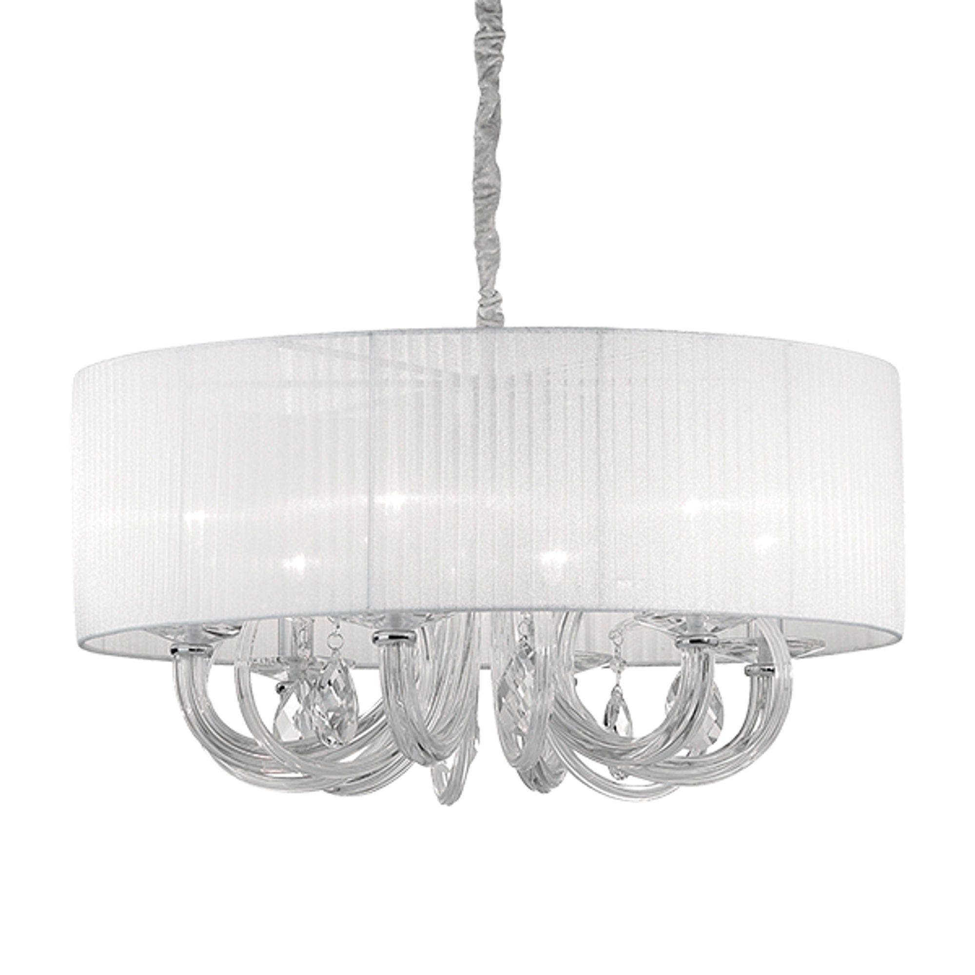 Suspension LED 'SWAN' 6 xE14 Ampoules Non Fourni