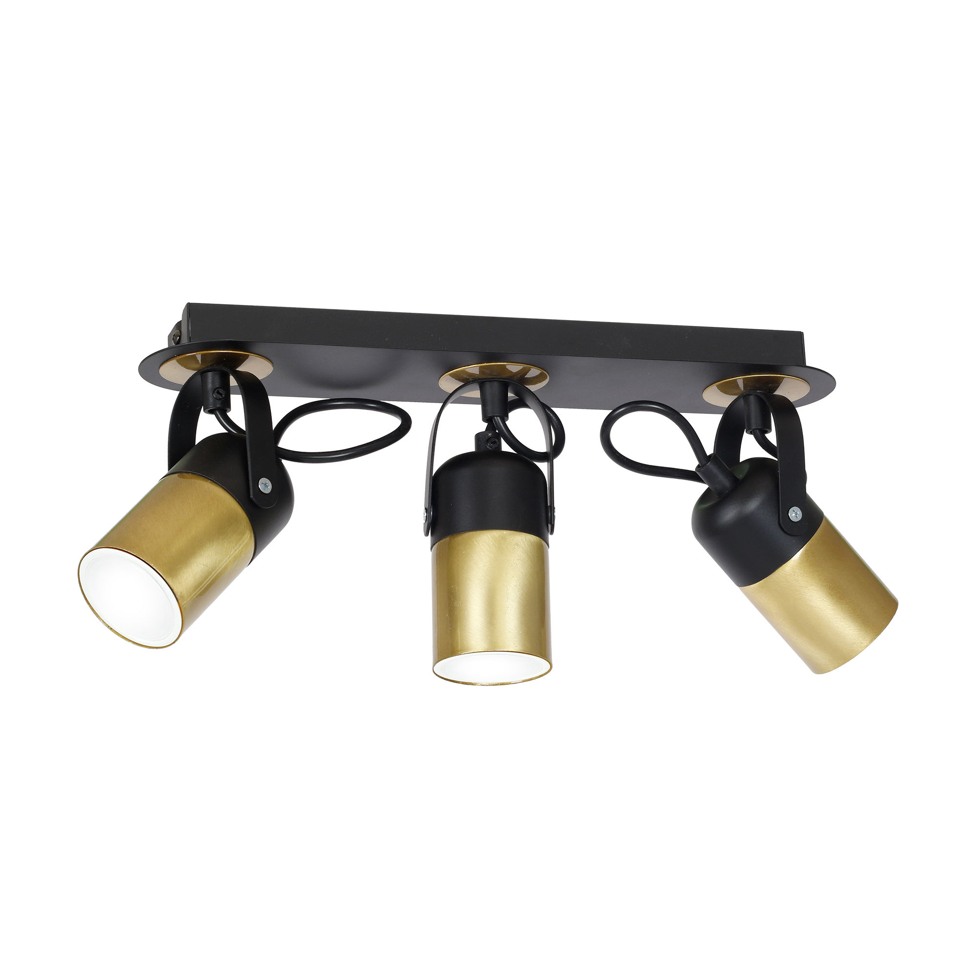 Plafonnier LED 'Millebosc' 3 xGU10 Métal Sans Ampoule