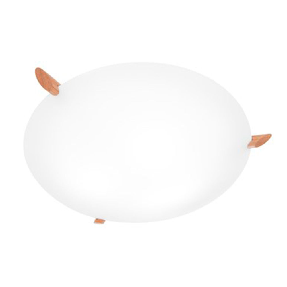 Plafonnier LED 'Hesmond' Chêne 3 x E27