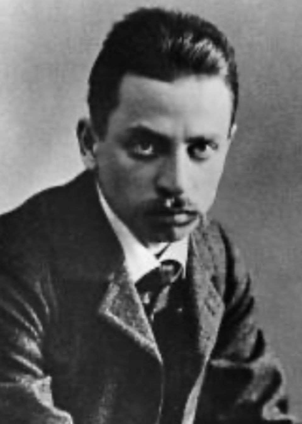 Rainer Maria Rilke in jüngeren Jahren.