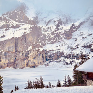 Oeschinensee im Winter