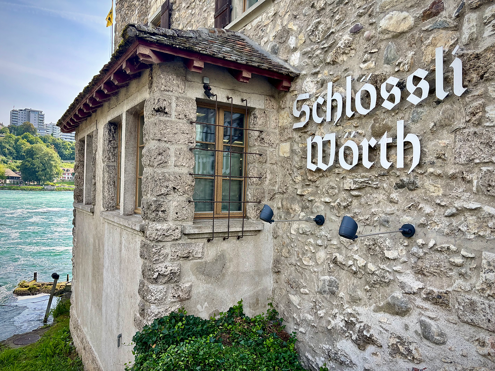 Schloss Wörth...in der Schweiz halt ein Schlössli...