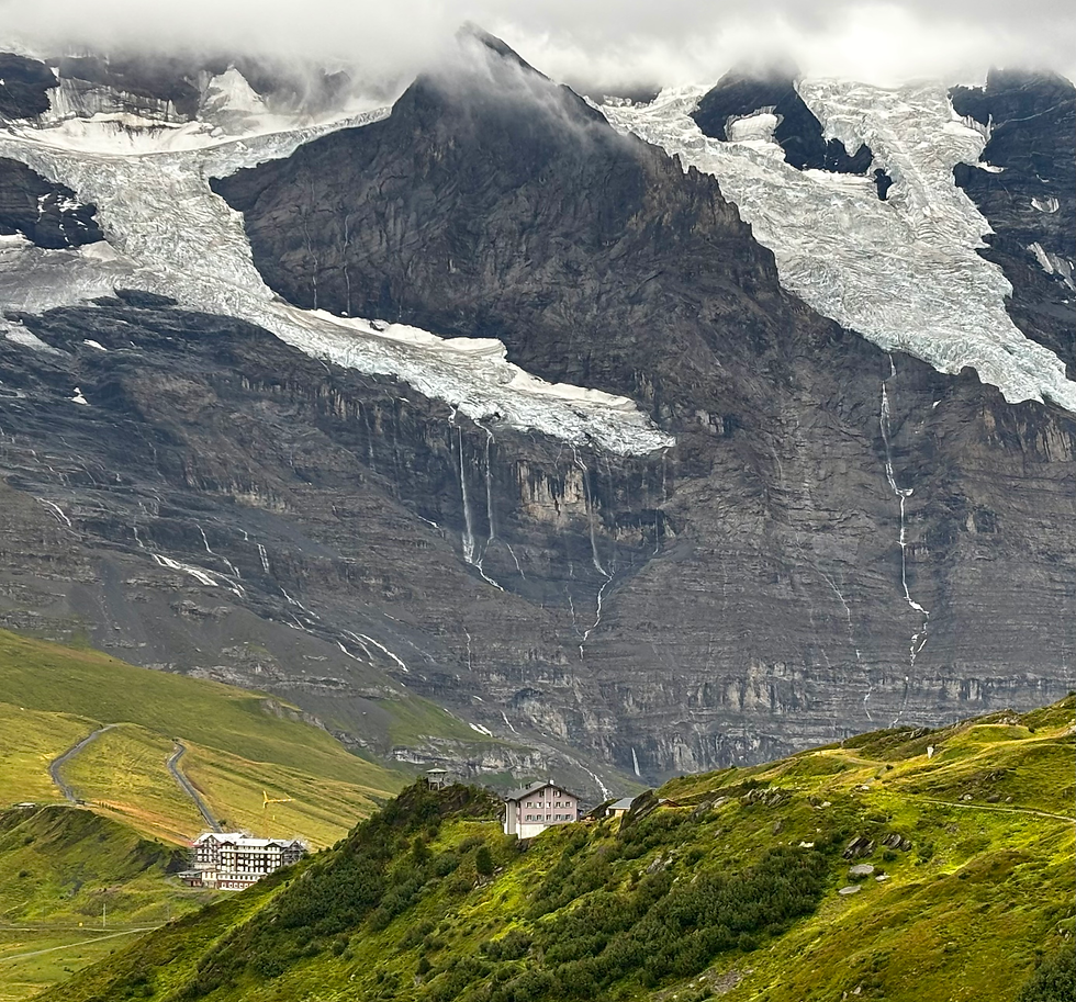Kurz vor unserem Ziel: die Kleine Scheidegg.