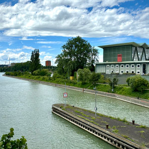 Basel...und die Kraftwerkinsel in Birsfelden