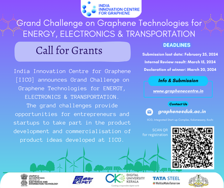 “Grand Challenge on Graphene Technologies for ENERGY, ELECTRONICS & TRANSPORTATION”