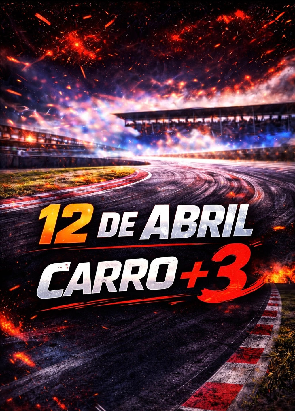 12 DE ABRIL - CARRO - CONDUTOR + 3 PASSAGEIROS