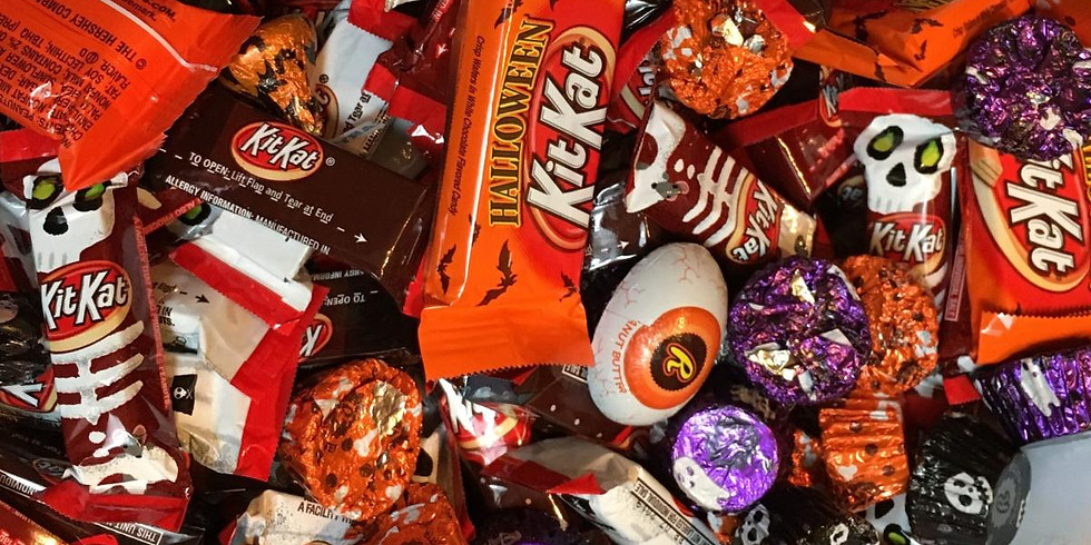 Community BBQ and Candy Handout