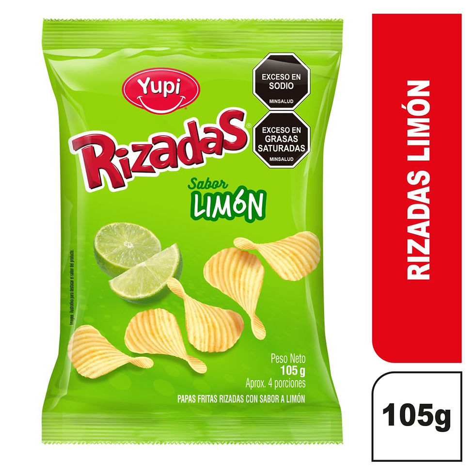 Papas Rizadas Fritas Limon (105 Gr)