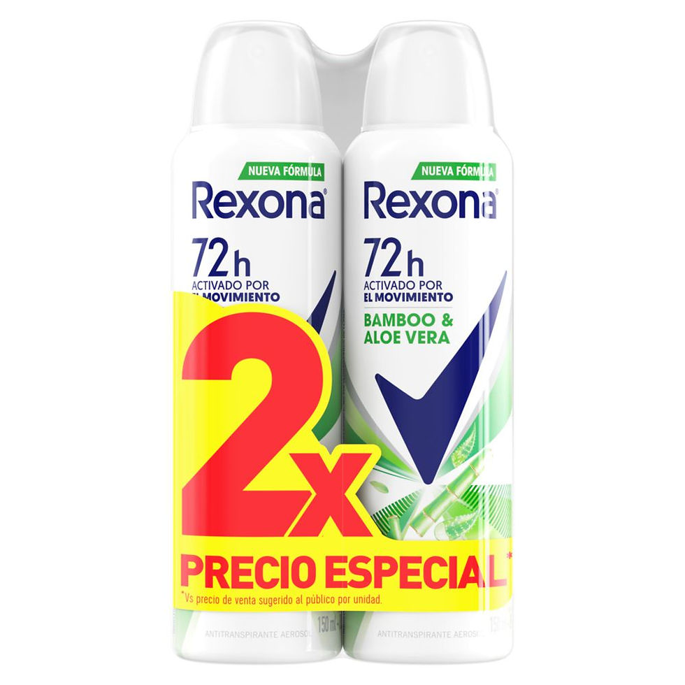 Desodorante Rexona Bamboo X2Und 150Ml (300 Ml)