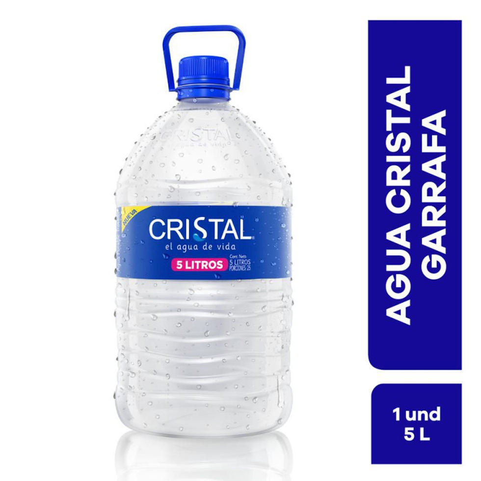 Agua Cristal Sin Gas Garrafa (5000 Ml)