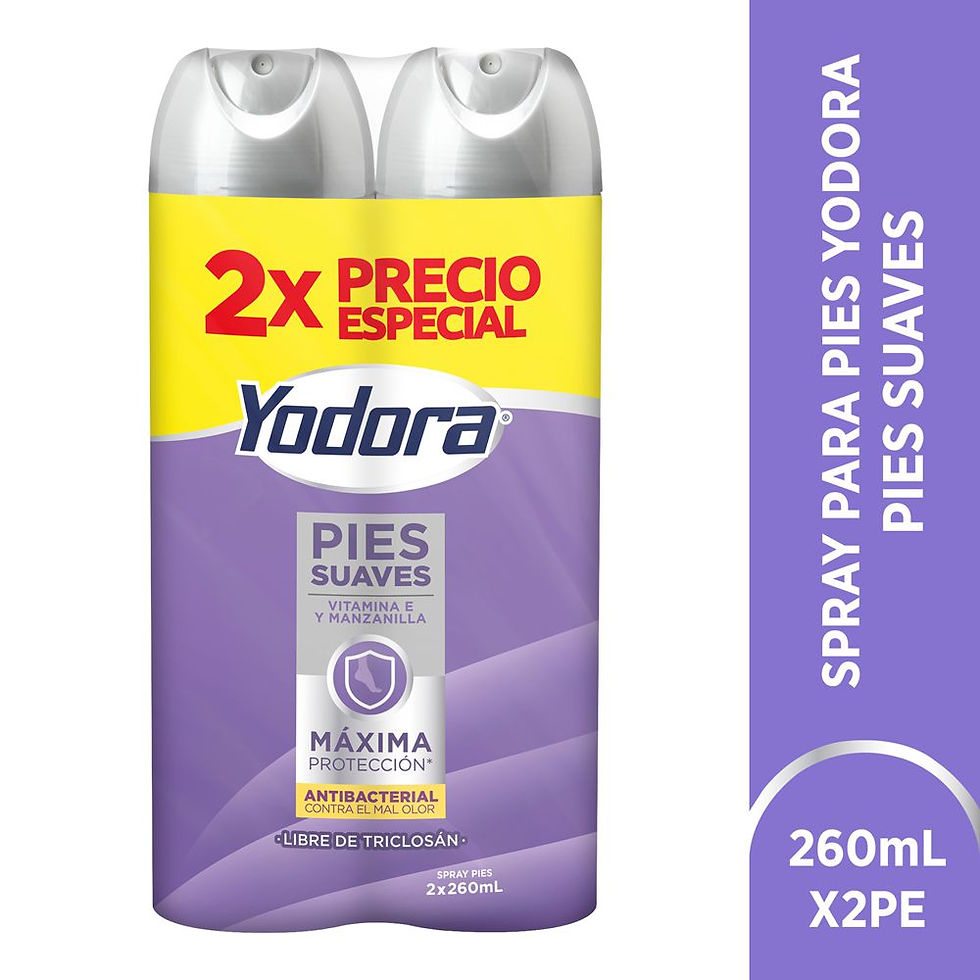 Desodorante Para Pies Yodora En Spray Pies Suaves (520 Ml)