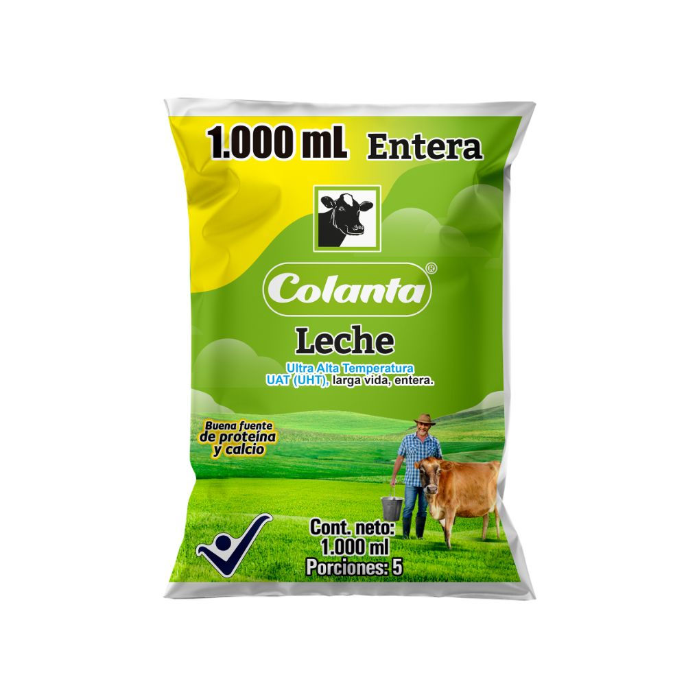 Leche Colanta Uht Entera (1000 Ml)