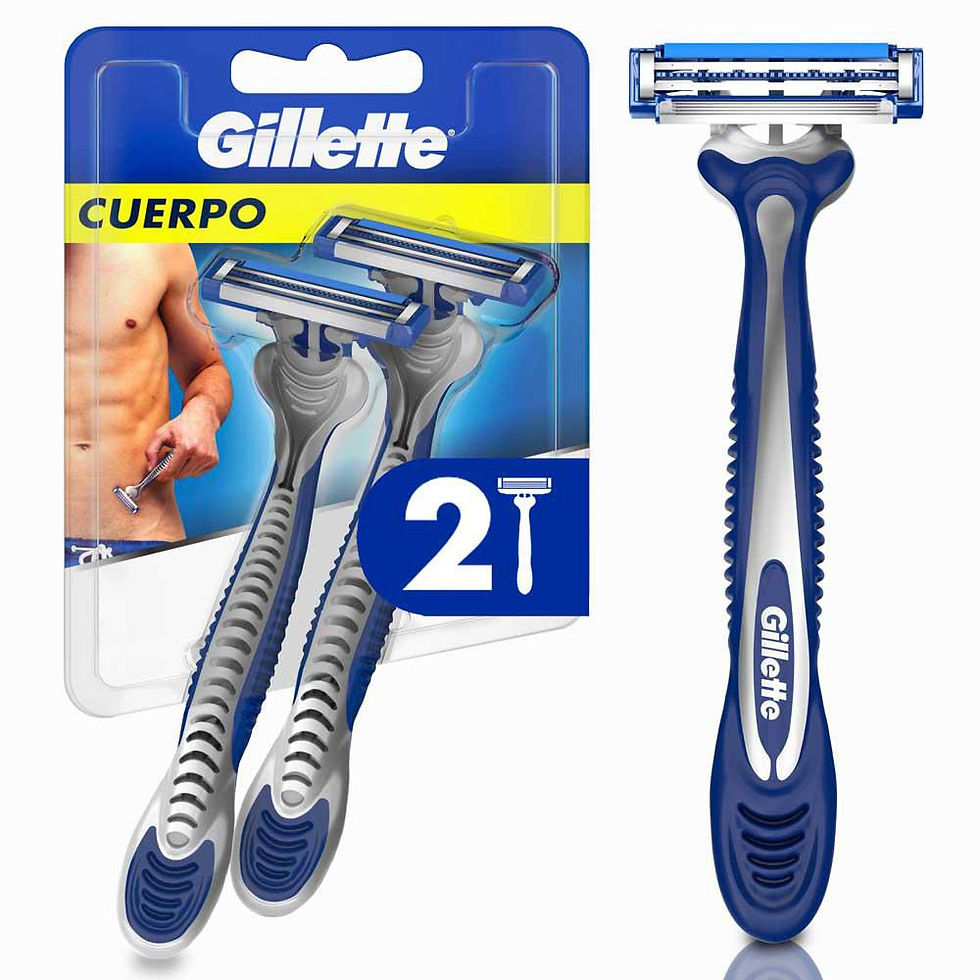 Máquina De Afeitar Gillette Cuerpo (2 Und)