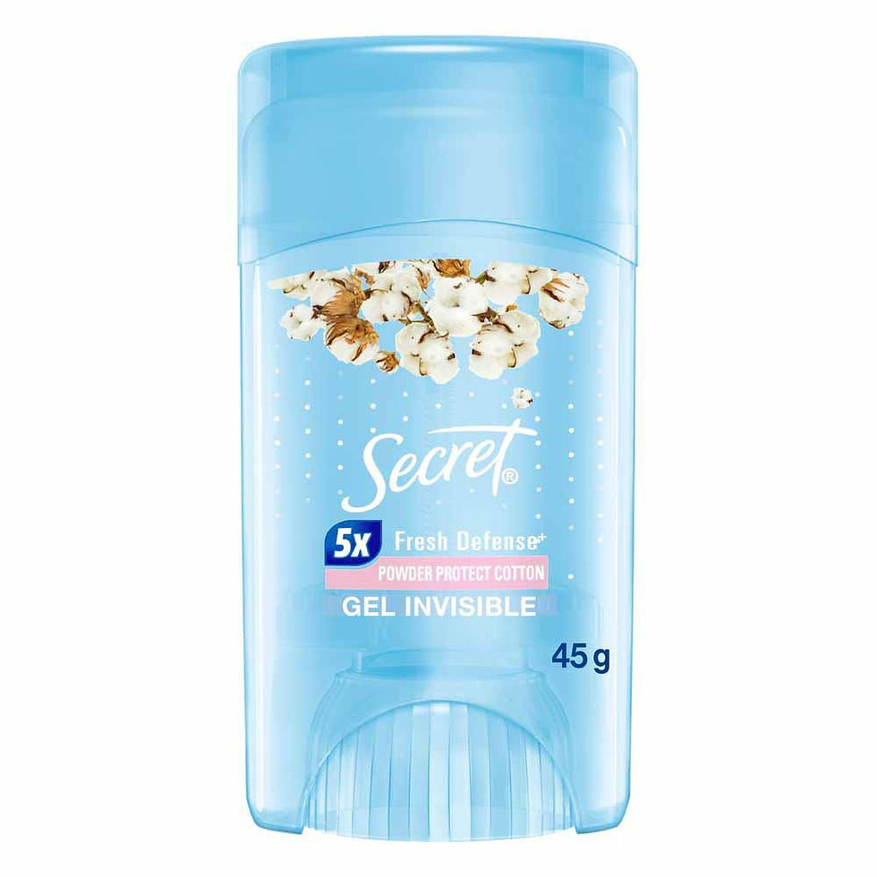 Desodorante Secret Mujer Gel Powder Protect Cotton (45 Gr)