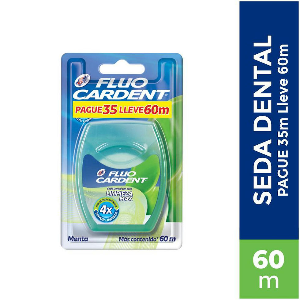 Seda Dental Fluocardent Limpieza Max (60 Mts)